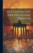Cover-Bild zum Titel 'Zur Geschichte der Deutschen Literatur' von 'Karl Rosenkranz'