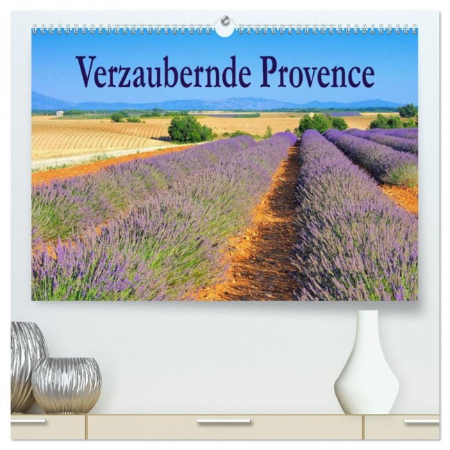 Verzaubernde Provence (hochwertiger Premium Wandkalender 2025 DIN A2 quer), Kunstdruck in Hochglanz - LianeM LianeM