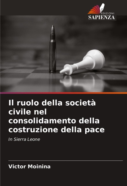 Il ruolo della società civile nel consolidamento della costruzione della pace - Victor Moinina