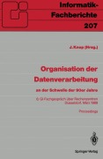 Cover-Bild zum Titel 'Organisation der Datenverarbeitung an der Schwelle der 90er Jahre' von ''