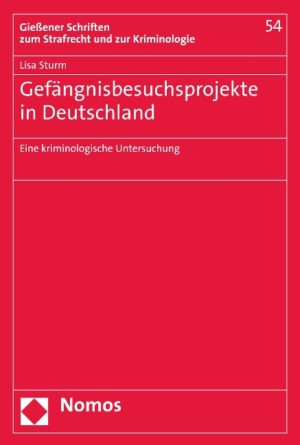 Gefängnisbesuchsprojekte in Deutschland - Lisa Sturm