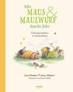 Cover-Bild zum Titel 'Mit Maus und Maulwurf durchs Jahr' von 'Joyce Dunbar'