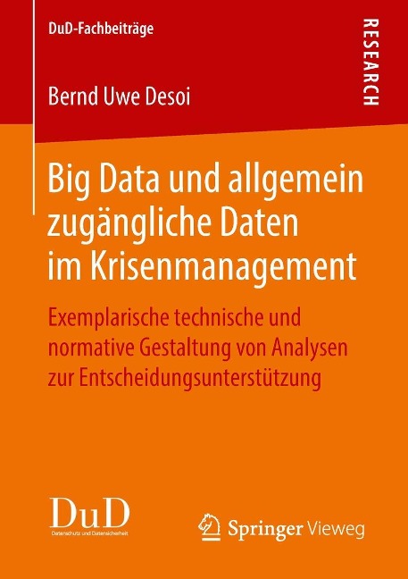 Big Data und allgemein zugängliche Daten im Krisenmanagement - Bernd Uwe Desoi