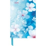 Bright Flowers 2026 - Diary - Buchkalender - Taschenkalender - 10x15 - 