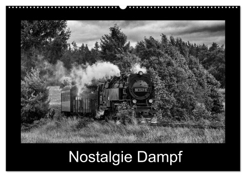 Nostalgie Dampf (Wandkalender 2024 DIN A2 quer), CALVENDO Monatskalender - Marion Maurer