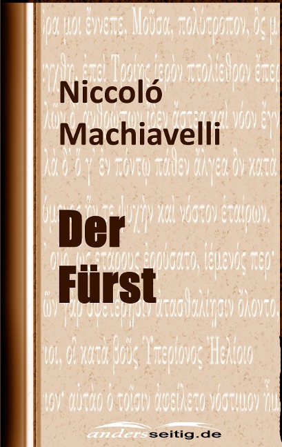 Der Fürst - Niccolò Machiavelli
