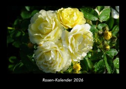 Cover-Bild zum Titel 'Rosen-Kalender 2026 Fotokalender DIN A3' von 'Tobias Becker'