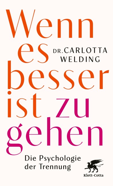 Wenn es besser ist zu gehen - Carlotta Welding