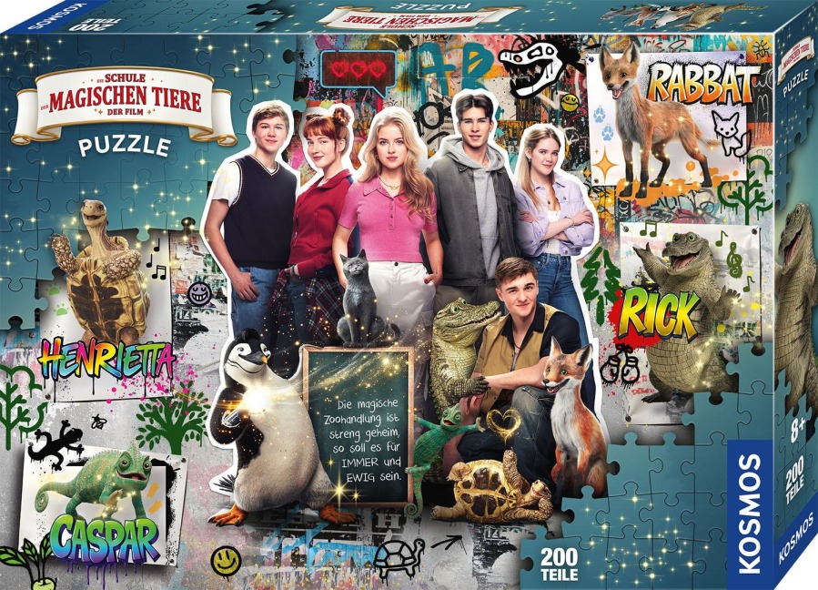 Die Schule der magischen Tiere: Puzzle zum Film - Teamwork - 