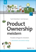 Cover-Bild zum Titel 'Product Ownership meistern' von 'Frank Düsterbeck, Ina Einemann'