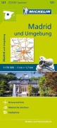 Cover-Bild zum Titel 'Michelin Madrid und Umgebung 1 : 170 000' von ''