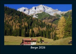 Cover-Bild zum Titel 'Berge 2026 Fotokalender DIN A5' von 'Tobias Becker'