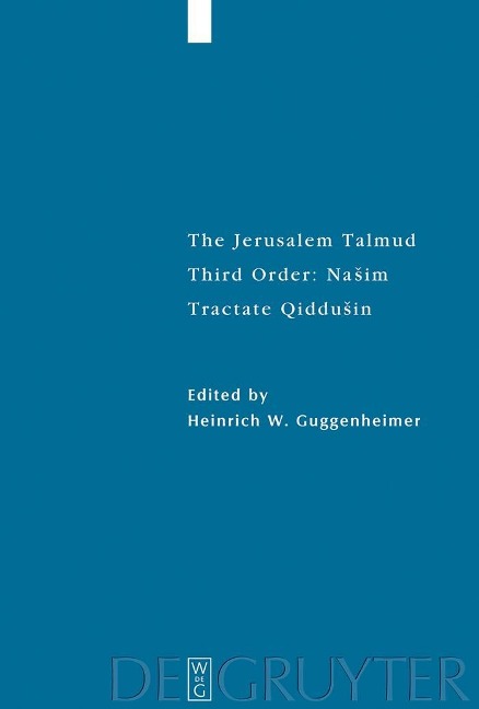 Tractate QidduSin - 