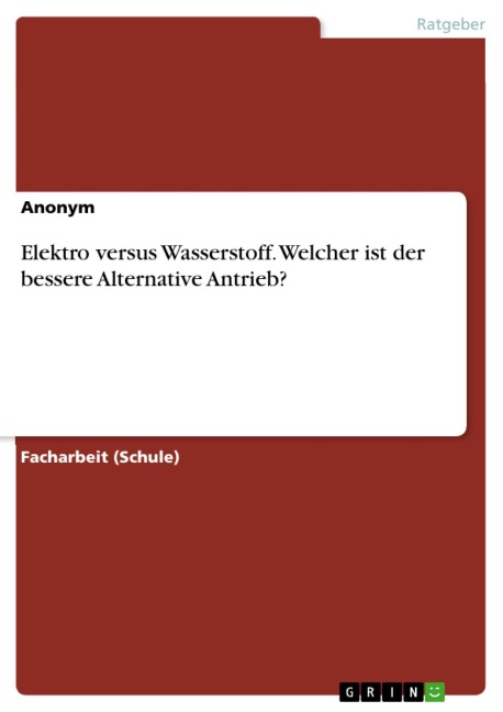 Elektro versus Wasserstoff. Welcher ist der bessere Alternative Antrieb? - 