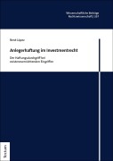 Cover-Bild zum Titel 'Anlegerhaftung im Investmentrecht' von 'René López'