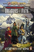 Cover-Bild zum Titel 'Dragonlance: Dragons of Fate' von 'Margaret Weis, Tracy Hickman'