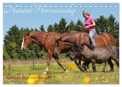 Cover-Bild zum Titel 'Natural Horsemanship - Partnerschaft mit Pferden (Tischkalender 2026 DIN A5 quer), CALVENDO Monatskalender' von 'Meike Bölts'