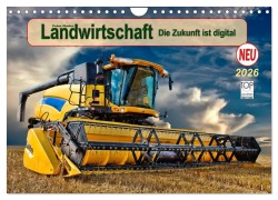 Cover-Bild zum Titel 'Landwirtschaft - die Zukunft ist digital (Wandkalender 2026 DIN A4 quer), CALVENDO Monatskalender' von 'Peter Roder'