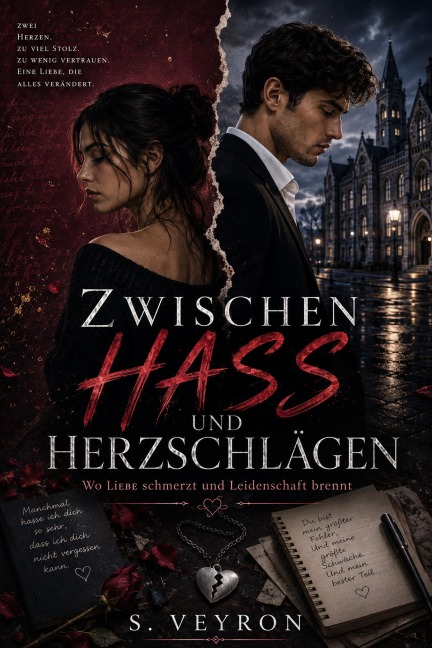 Zwischen Hass und Herzschlägen - S. Veyron