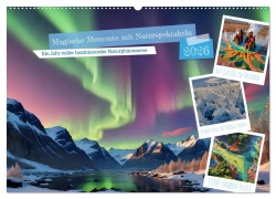 Cover-Bild zum Titel 'Magische Momente mit Naturspektakeln (Wandkalender 2026 DIN A2 quer), CALVENDO Monatskalender' von 'Katharina Stachanczyk'
