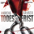 Cover-Bild zum Titel 'Todesfrist' von 'Andreas Gruber'