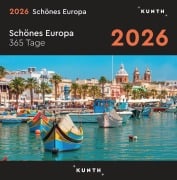 Schönes Europa - KUNTH 365-Tage-Abreißkalender 2026 - 