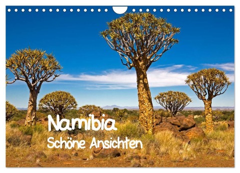 Namibia - Schöne Ansichten (Wandkalender 2024 DIN A4 quer), CALVENDO Monatskalender - Ingo Paszkowsky
