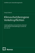 Cover-Bild zum Titel 'Klimaschutzbezogene Verkehrspflichten' von 'Danijel Dakovic'