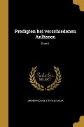 Cover-Bild zum Titel 'Predigten bei verschiedenen Anlässen; Band 1' von 'Johann Michael Sailer'