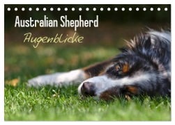 Australian Shepherd - Augenblicke (Tischkalender 2026 DIN A5 quer), CALVENDO Monatskalender - David Andrey