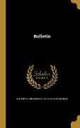 Cover-Bild zum Titel 'Bulletin' von ''