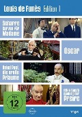 Cover-Bild zum Titel 'Louis de Funès' von 'Jean Halain, Louis De Funès, Jacques Besnard, Claude Magnier, Edouard Molinaro'