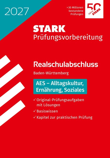 STARK AES - Realschulabschluss 2027 BW - Prüfungsvorbereitung - 