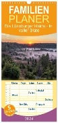Familienplaner 2024 - Die Lüneburger Heide - In voller Blüte mit 5 Spalten (Wandkalender, 21 x 45 cm) CALVENDO - AkremaFotoArt AkremaFotoArt