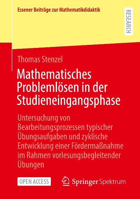 Mathematisches Problemlösen in der Studieneingangsphase - Thomas Stenzel