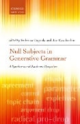 Null Subjects in Generative Grammar - 