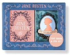 Cover-Bild zum Titel 'Jane Austen Tiny Book and Pin Set' von 'Insight Editions'