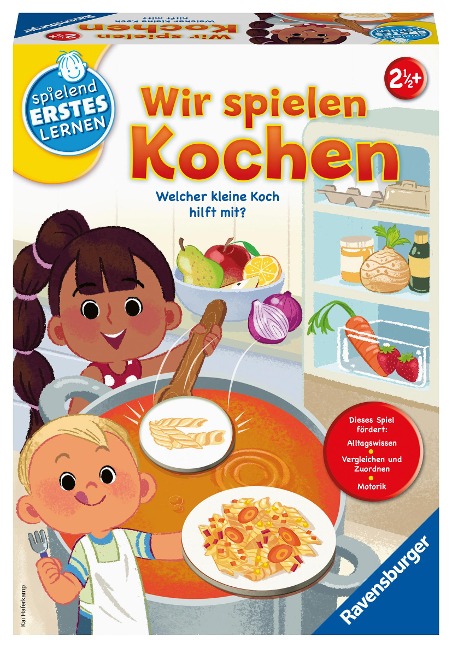 Wir spielen Kochen - Kinderspiel ab 2,5 Jahre - Kai Haferkamp