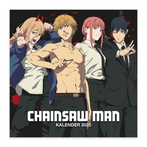 Wandkalender - Chainsaw Man - 2025 - 