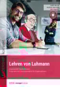 Cover-Bild zum Titel 'Lehren von Luhmann' von 'Judith Muster, Andreas Hermwille, Jens Kapitzky'
