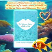 Cover-Bild zum Titel 'Ein Meer aus Küssen schenke ich Dir' von 'Kerstin Stefanie Rothenbächer'