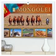 Cover-Bild zum Titel 'Reise durch Asien - Mongolei (hochwertiger Premium Wandkalender 2026 DIN A2 quer), Kunstdruck in Hochglanz' von 'Peter Roder'