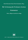 Cover-Bild zum Titel 'Die Verfassung des Freistaates Sachsen' von ''