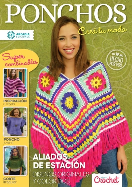 Crochet Ponchos. Creá tu moda - Karina Murphy