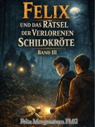 Cover-Bild zum Titel 'Felix und das Rätsel der verlorenen Schildkröte(Band III)' von 'Felix Morgenstern (Fmg)'