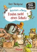 Cover-Bild zum Titel 'Pettersson und Findus. Findus sucht einen Schatz' von 'Alexandra Hanneforth'