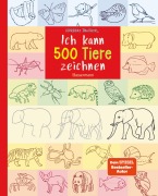 Cover-Bild zum Titel 'Ich kann 500 Tiere zeichnen. Die Zeichenschule für Kinder ab 8 Jahren' von 'Norbert Pautner'