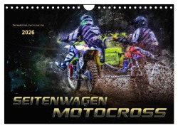 Cover-Bild zum Titel 'Seitenwagen Motocross (Wandkalender 2026 DIN A4 quer), CALVENDO Monatskalender' von 'Peter Roder'