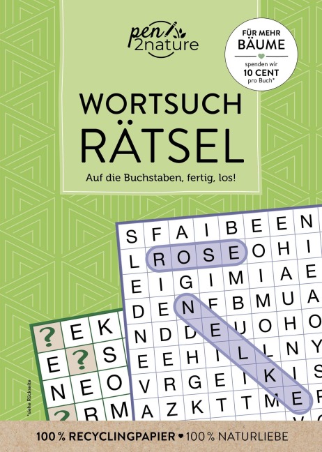 Wortsuchrätsel - Pen2nature