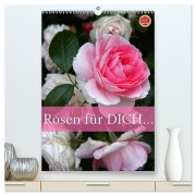 Rosen für DICH / Geburtstagskalender (hochwertiger Premium Wandkalender 2026 DIN A2 hoch), Kunstdruck in Hochglanz - Martina Cross